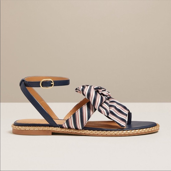 Jack Rogers Heidi Midnight Stripe Sandal - Picture 2 of 12